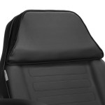 Καρέκλα SuperOrtho  Beauty 1 Black Αισθητικής Μασάζ Φυσικοθεραπείας με ανύψωση πλάτης
